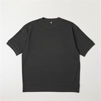 TVC(ティーヴィシー) 汗ジミが目立ちにくいポンチ半袖Tシャツ メンズ(クロ-S)
