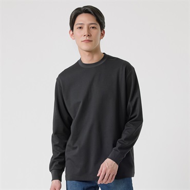 TVC(ティーヴィシー) ピースフィットクールＵＶ対策スムース長袖Ｔシャツ メンズ(クロ-S)