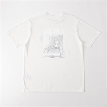 TVC(ティーヴィシー) SAVING THE PLANET by KATHARINE HAMNETT フォト半袖Tシャツ メンズ(Ａシロ(背中プリント）-S)