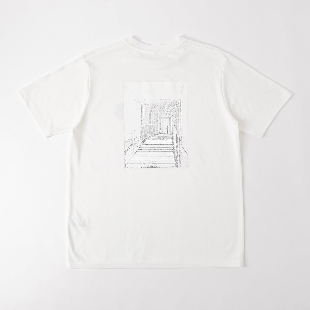 TVC(ティーヴィシー) SAVING THE PLANET by KATHARINE HAMNETT フォト半袖Tシャツ メンズ(Ａシロ(背中プリント）-M)