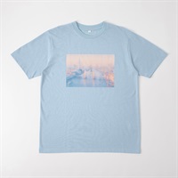 TVC(ティーヴィシー) SAVING THE PLANET by KATHARINE HAMNETT フォト半袖Tシャツ メンズ(ウスアオ-S)