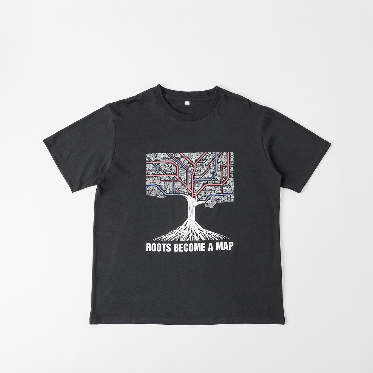TVC(ティーヴィシー) SAVING THE PLANET by KATHARINE HAMNETT プリント半袖Tシャツ メンズ(クロ-M)