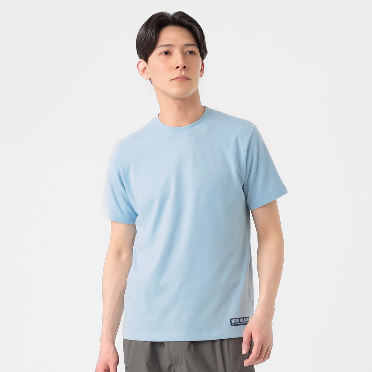 TVC(ティーヴィシー) キャサリンハムネット プリント半袖Tシャツ