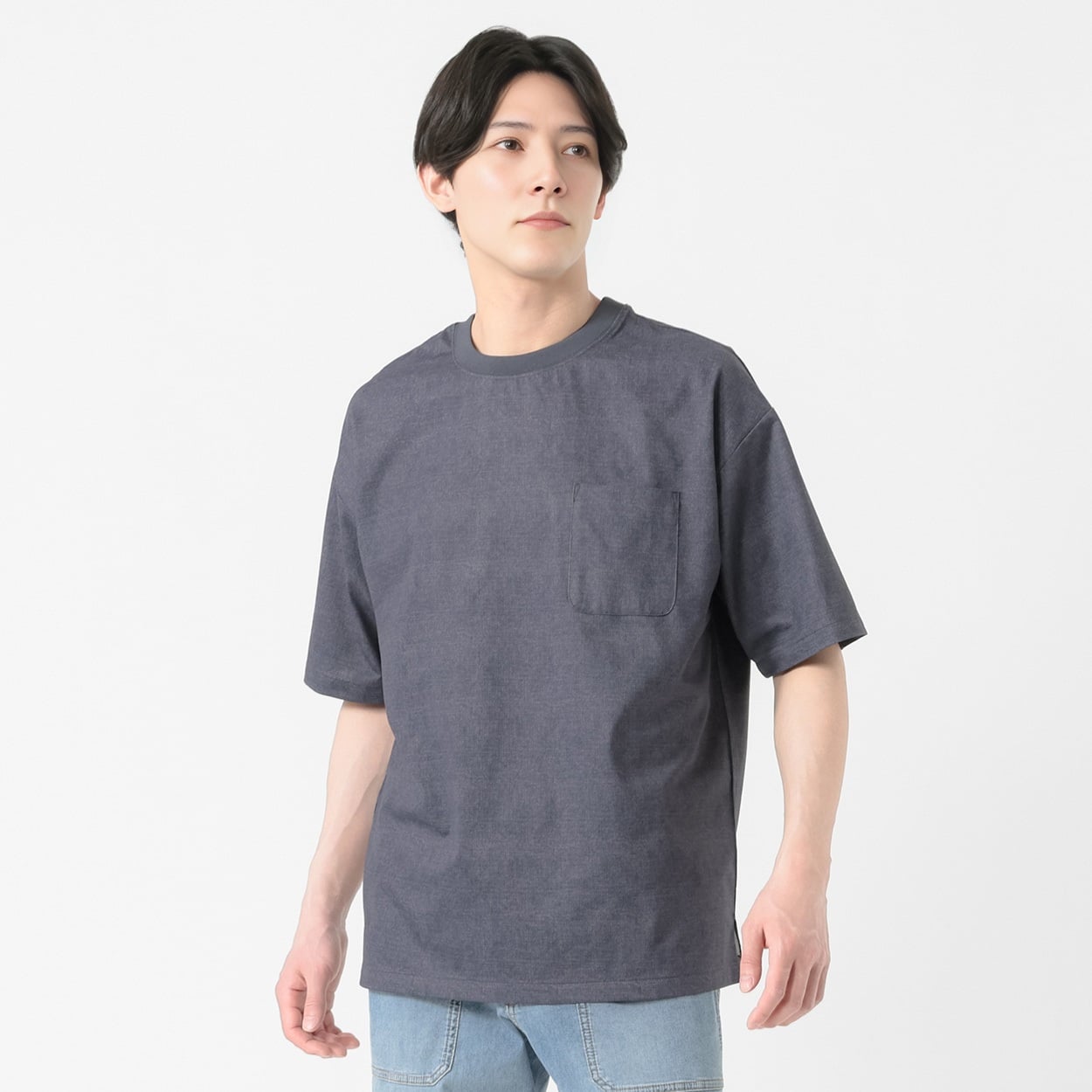 TVC(ティーヴィシー) 【かぜクル】半袖Tシャツ メンズ(チャコ－ルグレ－-L)