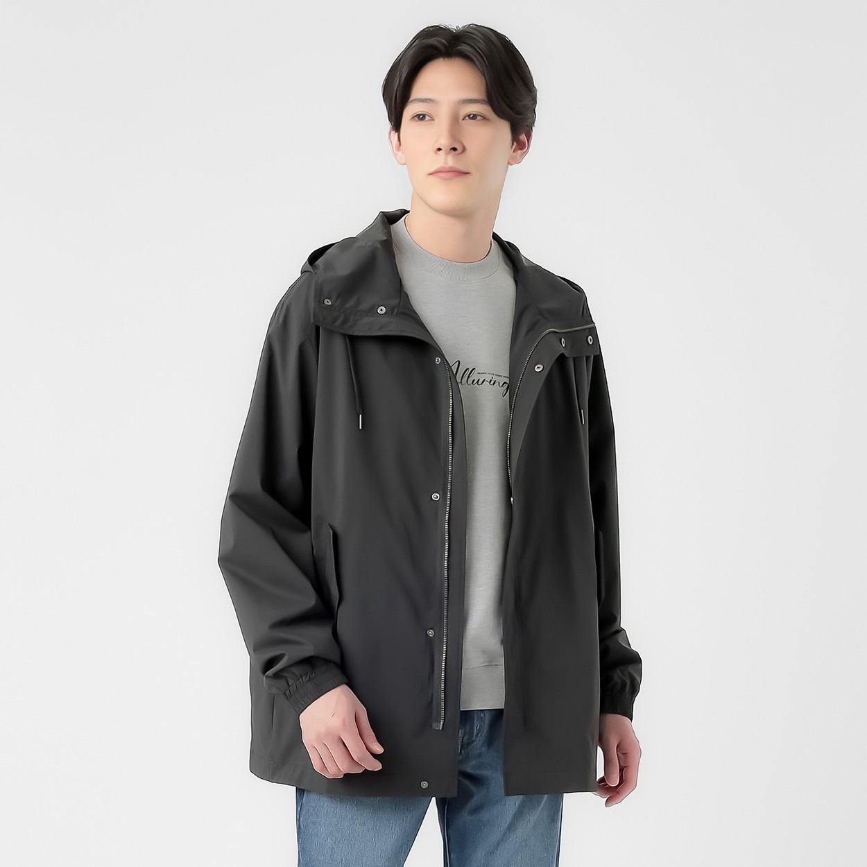 TVC(ティーヴィシー) minotech マウンテンパーカ メンズ(クロ-XL)