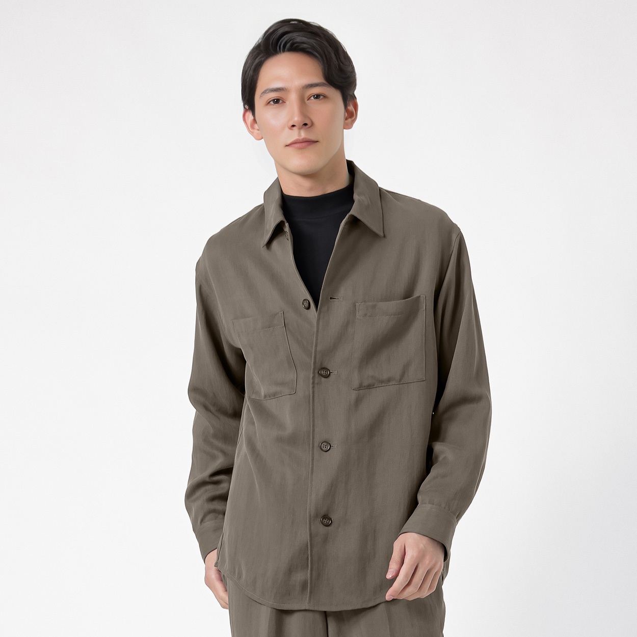 TVC(ティーヴィシー) ソフトタッチブルゾン メンズ(コイチャ-XL)