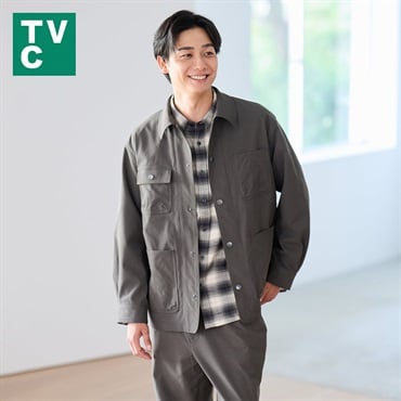TVC(ティーヴィシー) エアツイルブルゾン メンズ