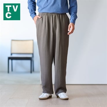 TVC(ティーヴィシー) ソフトタッチワイドイージーパンツ メンズ