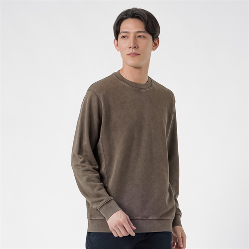 TVC(ティーヴィシー) 裏毛スウェットシャツ メンズ(Ａコイチャ（杢）-S)