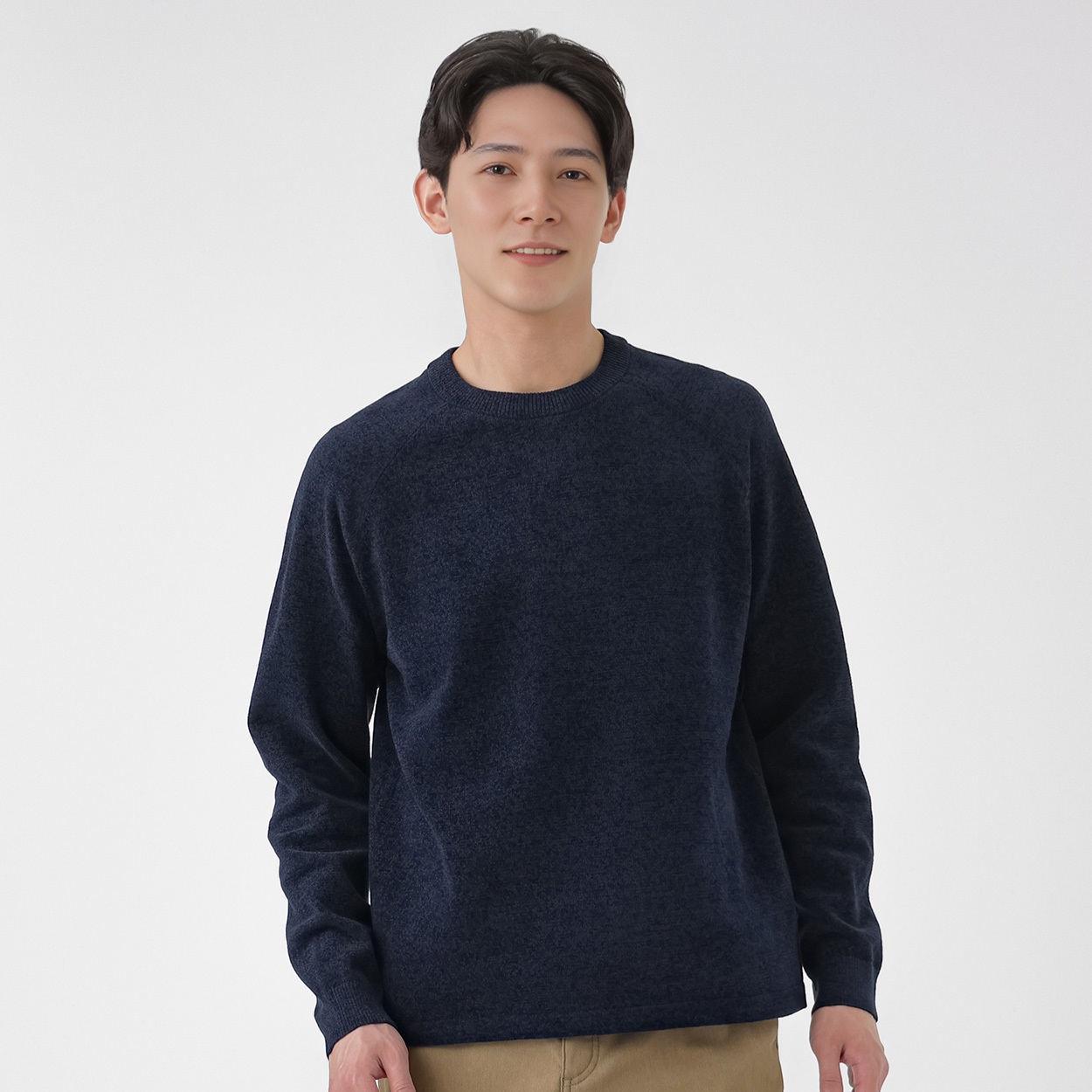 TVC(ティーヴィシー) ハイゲージモールクルーネックプルオーバー メンズ(コイアオ-2XL)