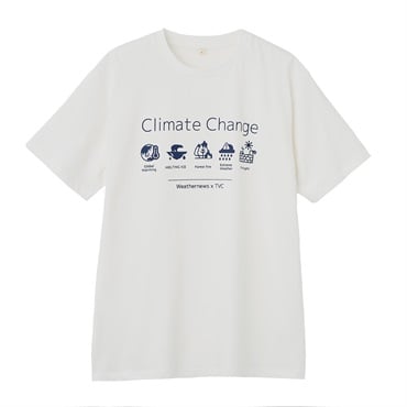 TVC(ティーヴィシー) 気温で色が変わるTシャツ by ウェザーニュース メンズ