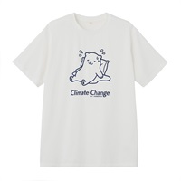 TVC(ティーヴィシー) 気温で色が変わるTシャツ by ウェザーニュース メンズ(Ａシロ（クマ）-S)