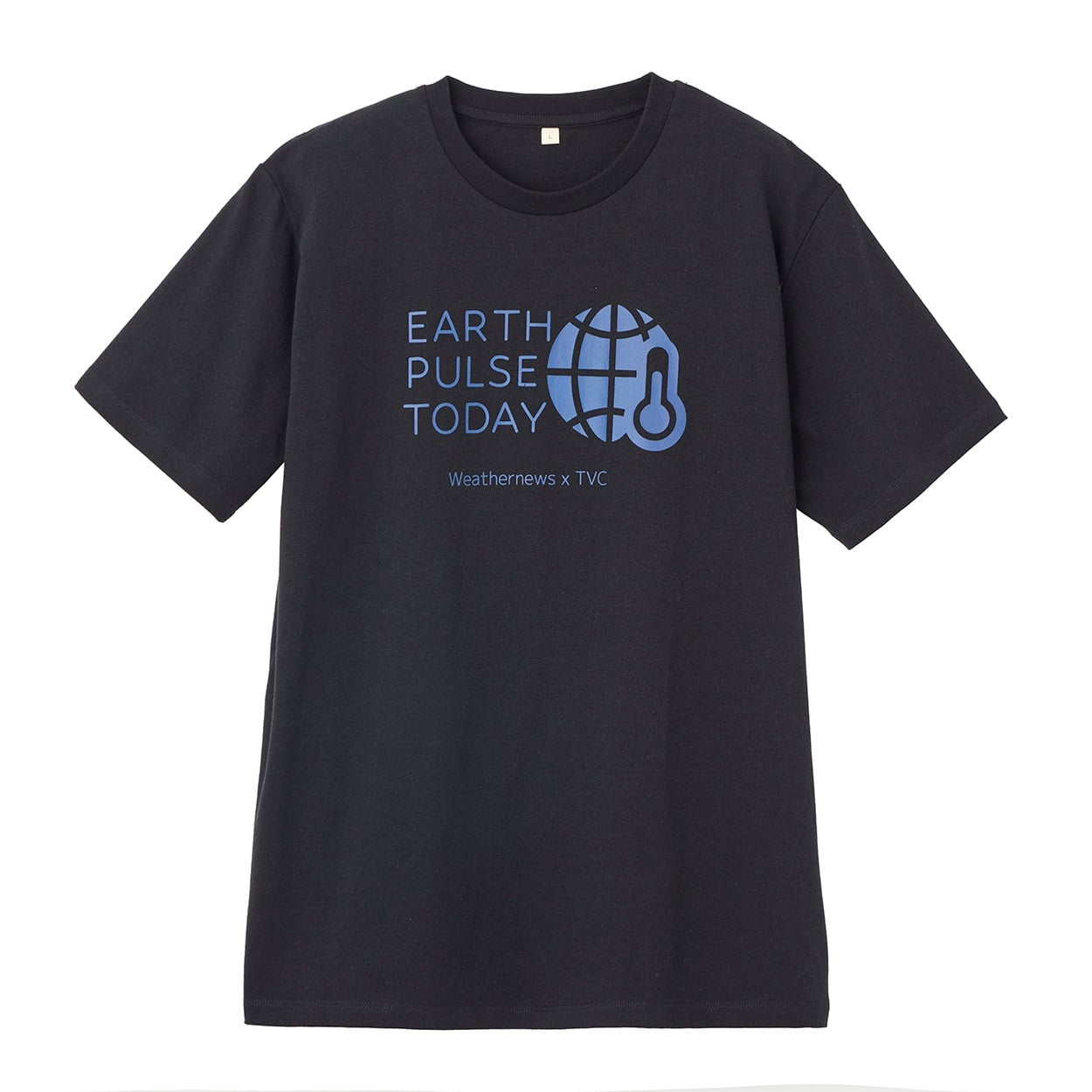 TVC(ティーヴィシー) 気温で色が変わるTシャツ by ウェザーニュース メンズ(クロ（地球）-XL)