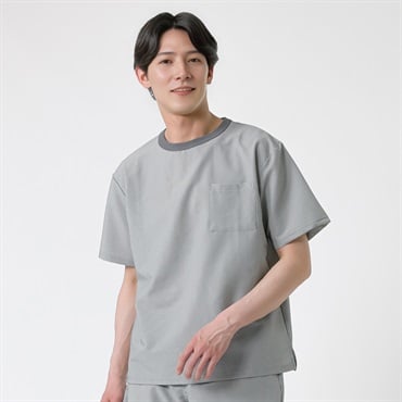 TVC(ティーヴィシー) ストレッチリップル半袖プルオーバー メンズ