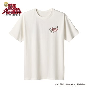 TVC(ティーヴィシー) 映画「踊る大捜査線N.E.W.」半袖Tシャツ メンズ Ａシロ(背中セブンベア)