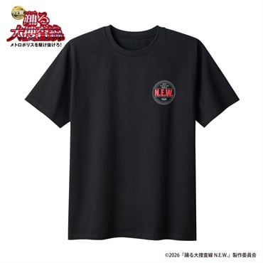TVC(ティーヴィシー) 映画「踊る大捜査線N.E.W.」半袖Tシャツ メンズ クロ(N.E.W.)