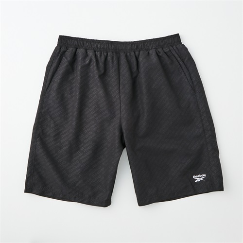 【ポイント20倍対象商品】エンボスサーフパンツ メンズ(クロ-L)