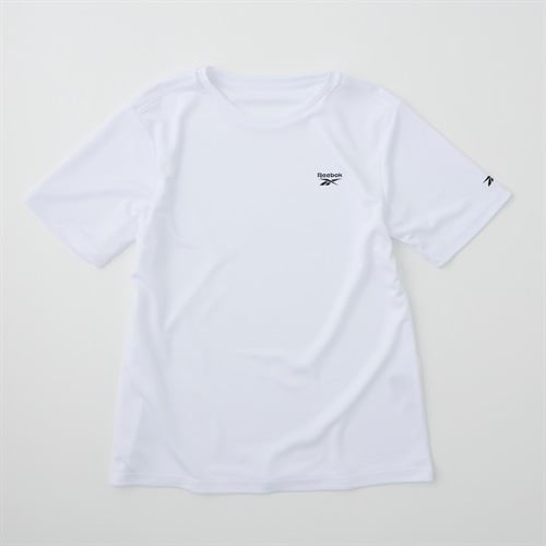 【ポイント20倍対象商品】Reebok(リーボック) 半袖アクアTシャツ メンズ(シロ-LL)
