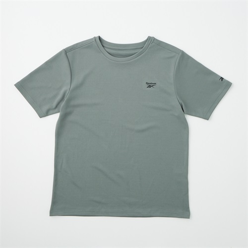 【ポイント20倍対象商品】Reebok(リーボック) 半袖アクアTシャツ メンズ(チャコ－ルグレ－-S)