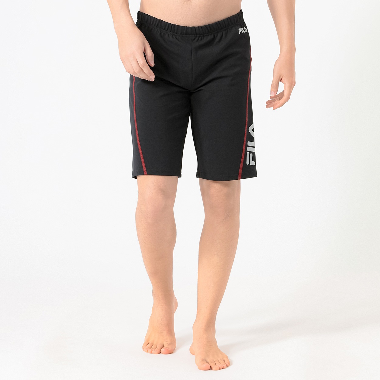 FILA(フィラ) FILA ステッチ入ルーズスパッツ メンズ(Ａクロ-L)