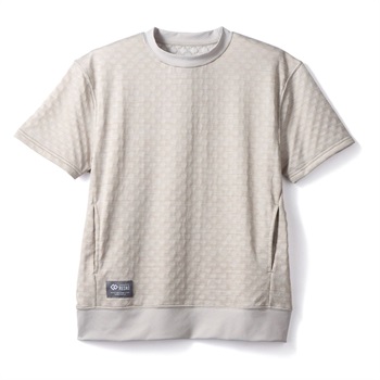 コラントッテRESNO MAGNE リカバリーウェアPLUSショートスリーブ ユニセックス(杢ベージュ-S)