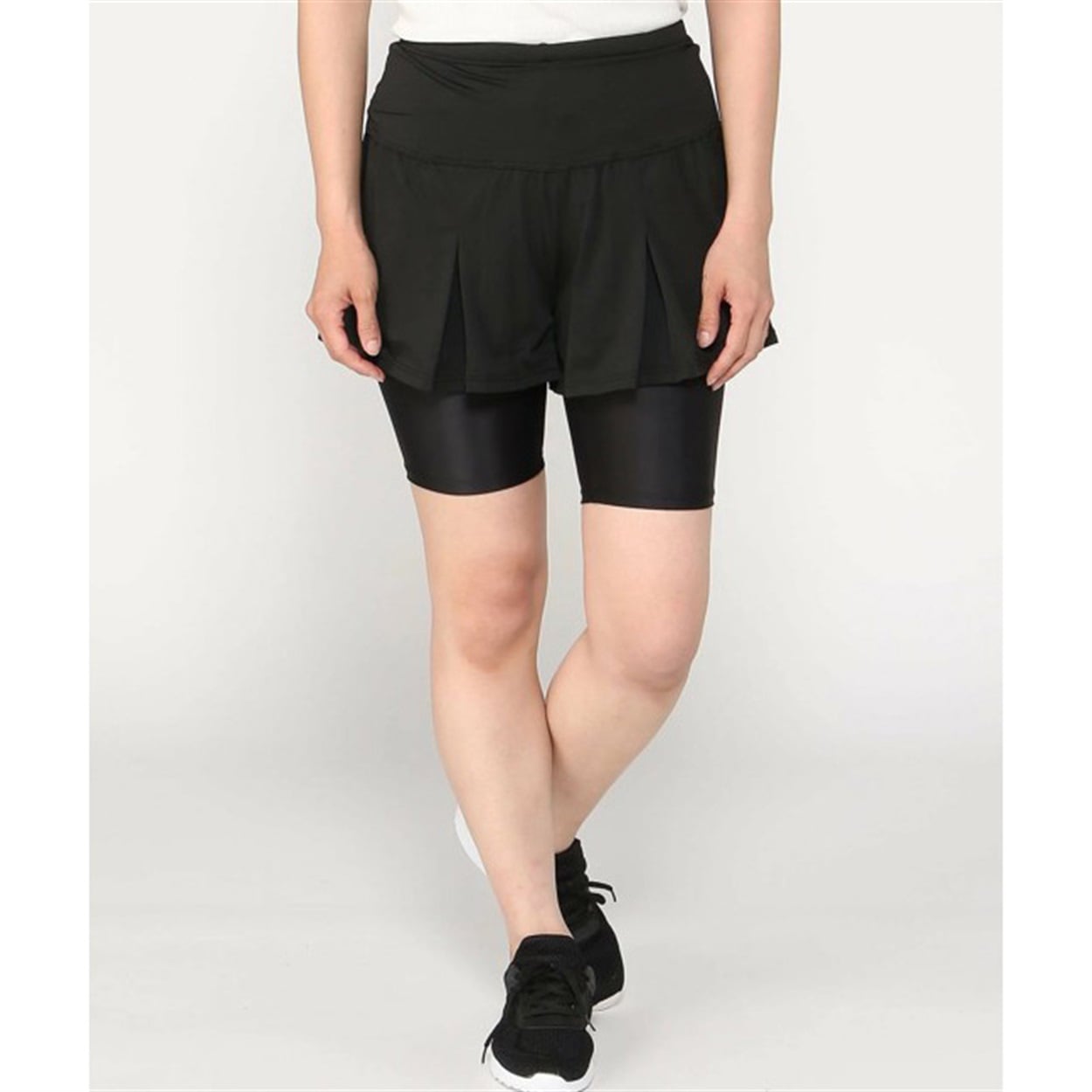 FILA(フィラ) キュロットボトム（大寸） 水陸両用 水陸両用 紫外線遮蔽率90％以上 レディス(クロ-M)