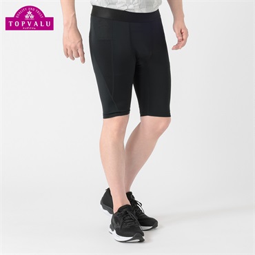 トップバリュ PEACE FIT(ピースフィット) COOL コンプレッションインナー ５分丈タイツ 強力接触冷感 メンズ
