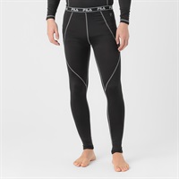 FILA(フィラ) インナーレギンス 吸水速乾 水陸両用 メンズ(ブラック×グレーステッチ-Ｍ)