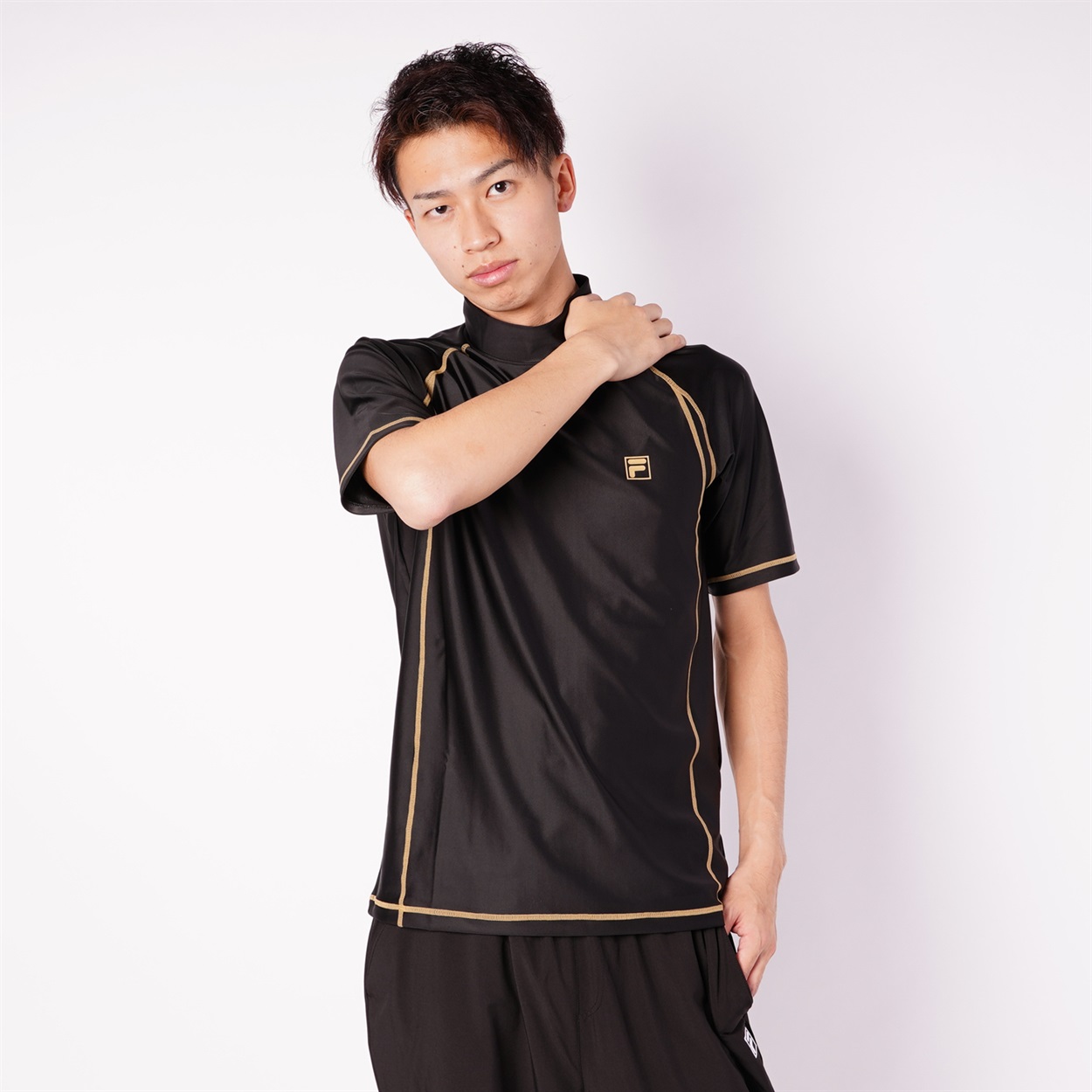 FILA(フィラ) 半袖プルラッシュガード メンズ | イオンスタイル
