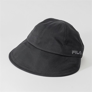 FILA(フィラ) 広ツバジョッキーキャップ ＵＶ対策  レディス(ブラック-フリー)