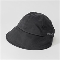 FILA(フィラ) 広ツバジョッキーキャップ ＵＶ対策  レディス(ブラック-フリー)