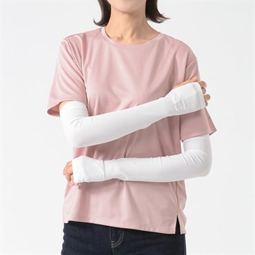 GUNZE(グンゼ) アームカバー シームレス ４５ｃｍ丈 指通しあり ユニセックス