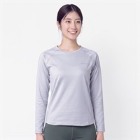 sporsium(スポージアム) コンプレッションインナー ウォーム クルーネック レディス(ライトパープル-Ｓ)