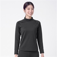 sporsium(スポージアム) コンプレッションインナー ウォーム ハイネック レディス(ブラック-Ｓ)