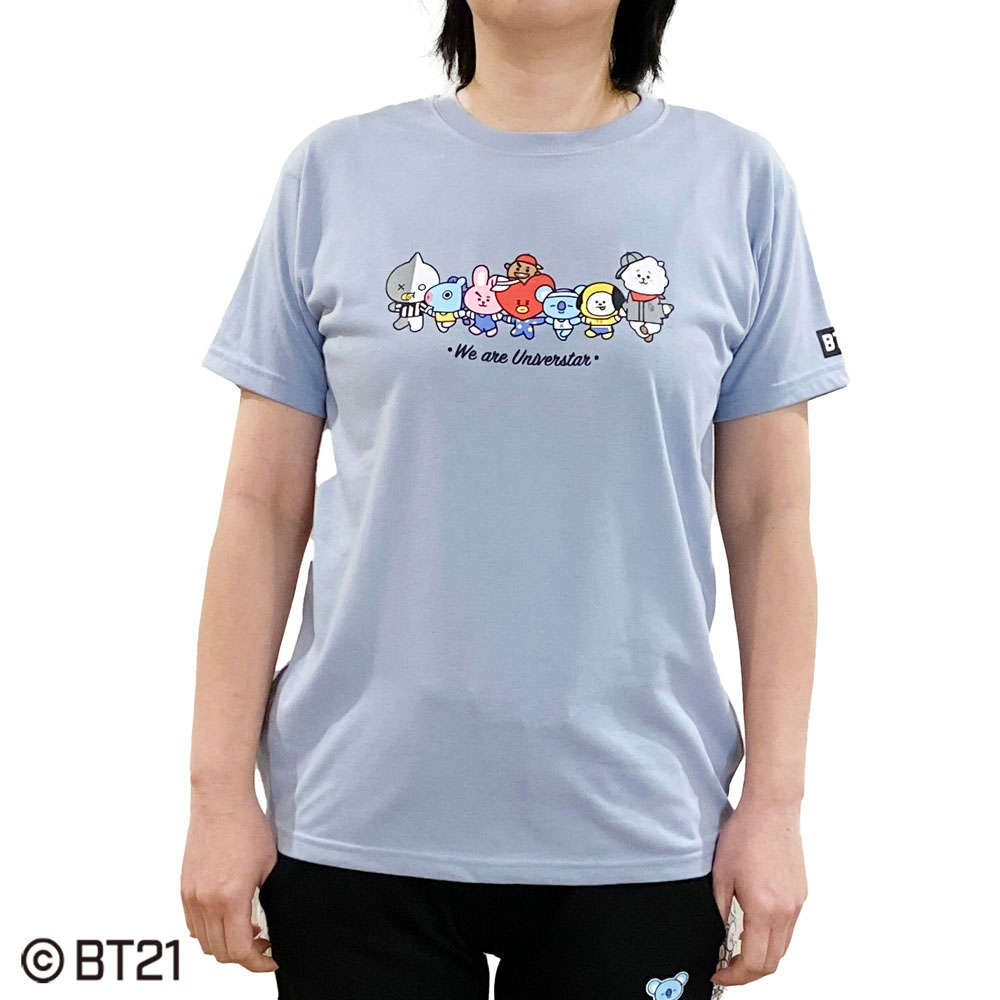 BT21スポーツプリントTシャツ レディス ウスア | イオンスタイル