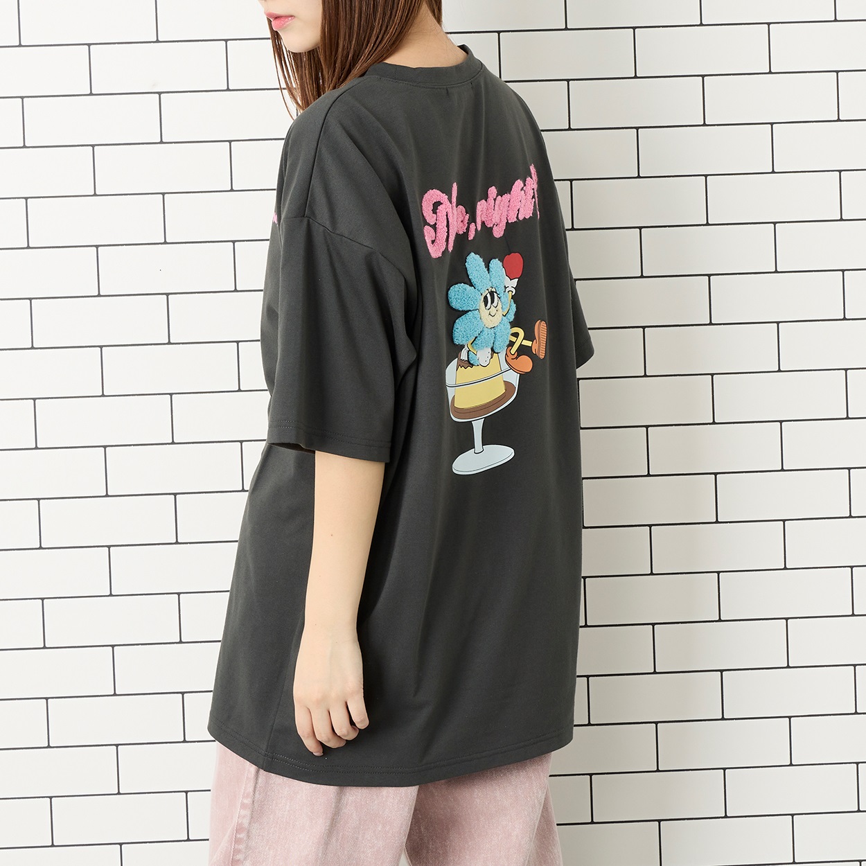 フィットモア♡タグ付き♡ダブルスカラップカラーTシャツ Tシャツ・カットソー | Fit more