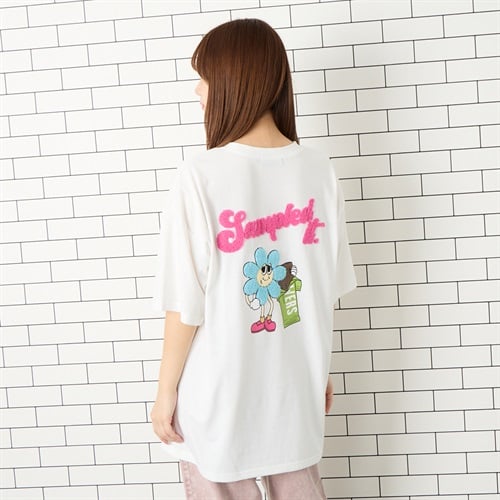 花サガラチョコTシャツ Doublefocus (ダブルフォーカス)(オフ-M)