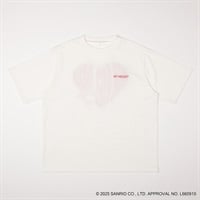 fuckthisindustry tシャツ　ラメ non-hedge tシャツ シルバーラメプリントクロップド丈半袖T