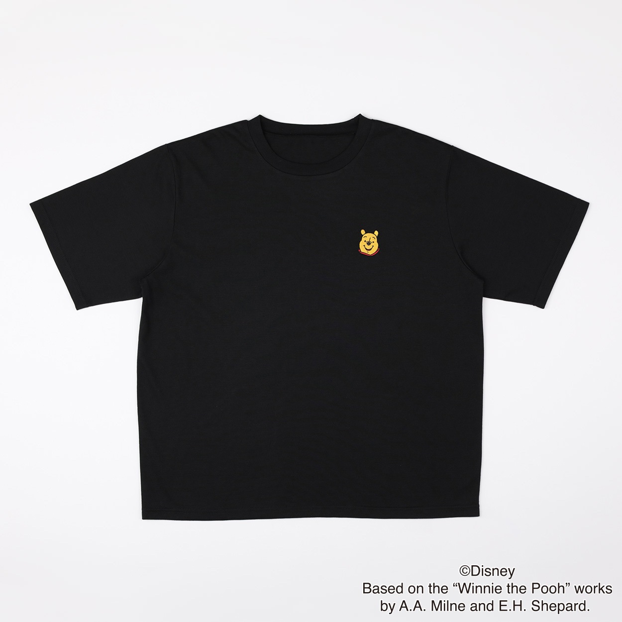 プーさん ラメ発泡Tシャツ レディス Doublefocus (ダブル