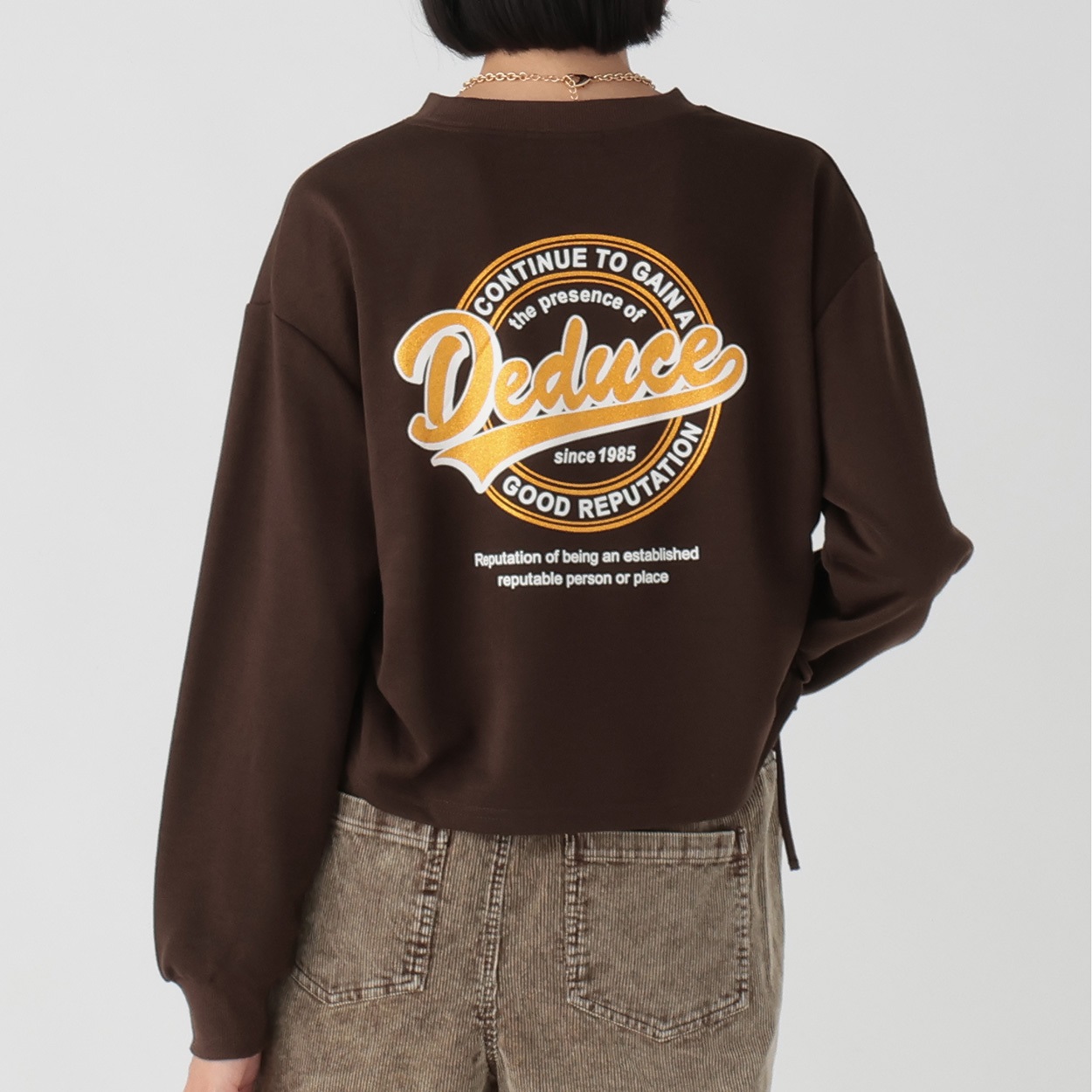 タク 裏毛ラメ脇シャーリングプルオーバー レディス Doublefocus (ダブル