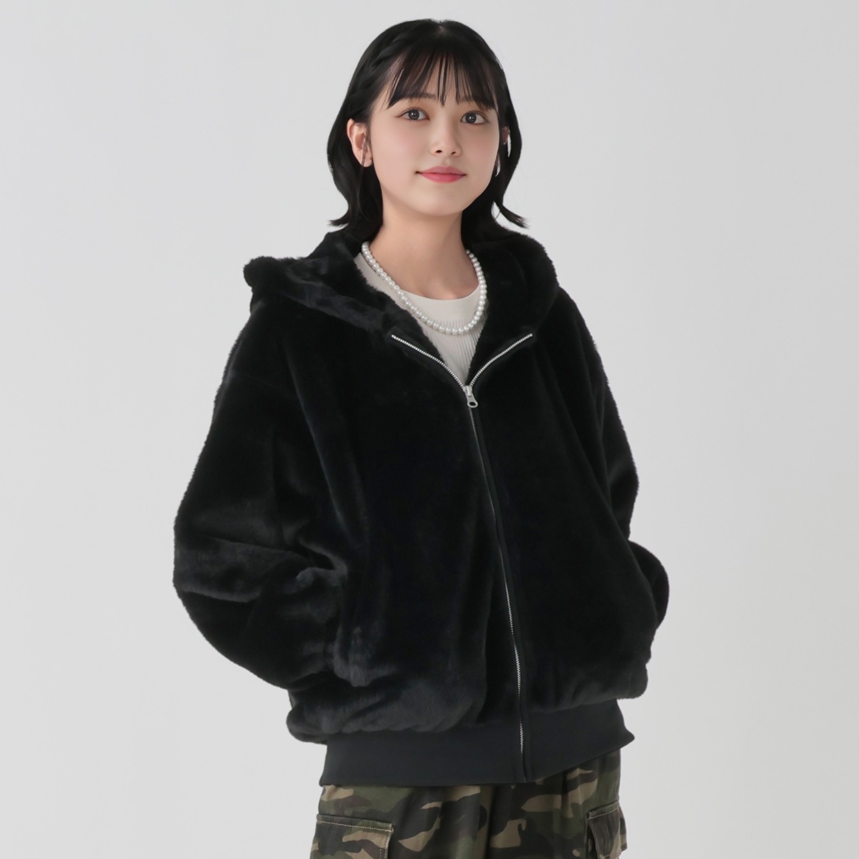 フェイクファーブルゾン レディス | イオンスタイルオンライン 衣料品