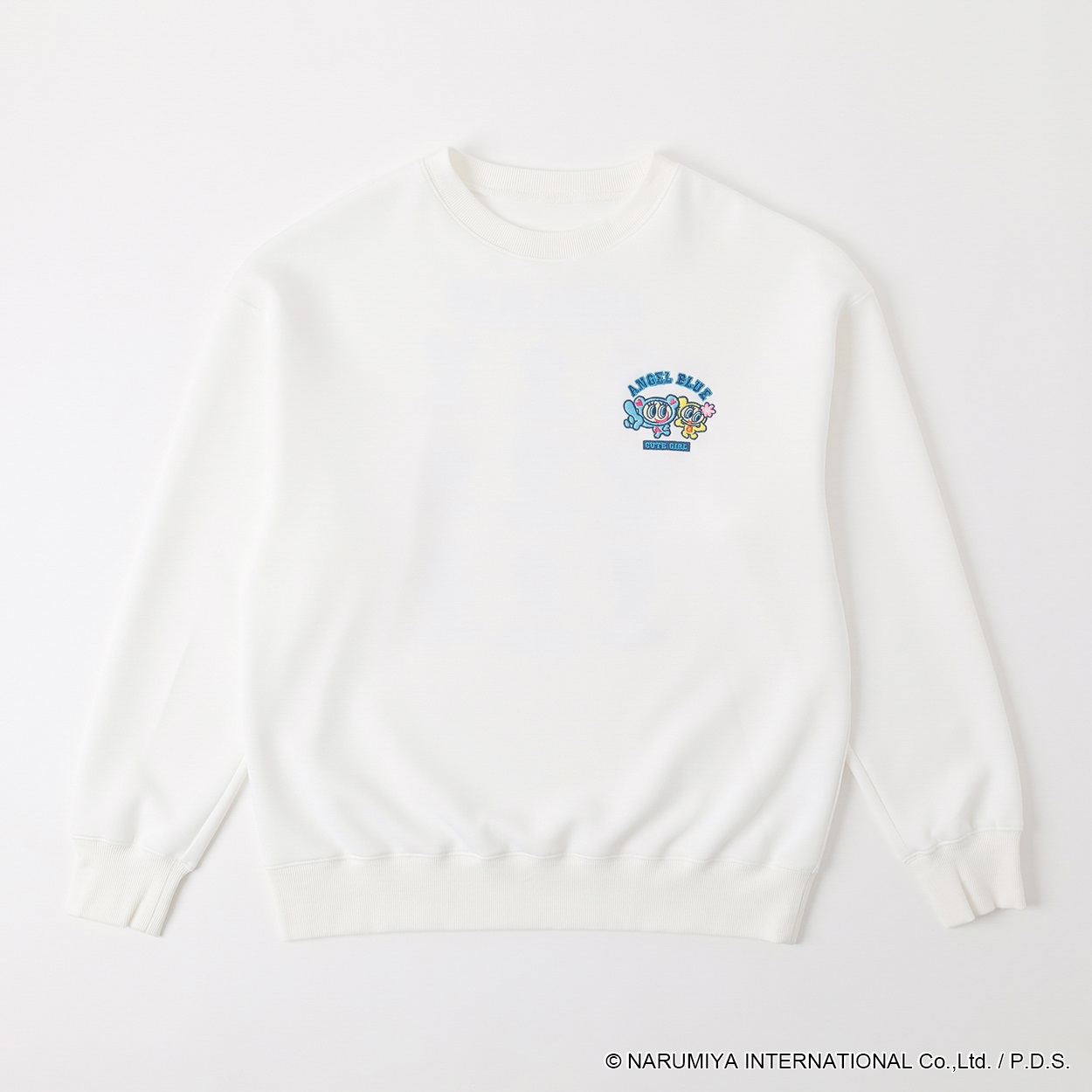 エンジェルブルーキャラクタープリントプルオーバー レディス