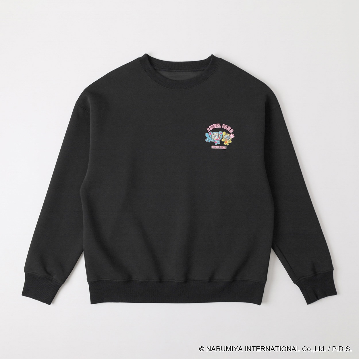 エンジェルブルーキャラクタープリントプルオーバー レディス