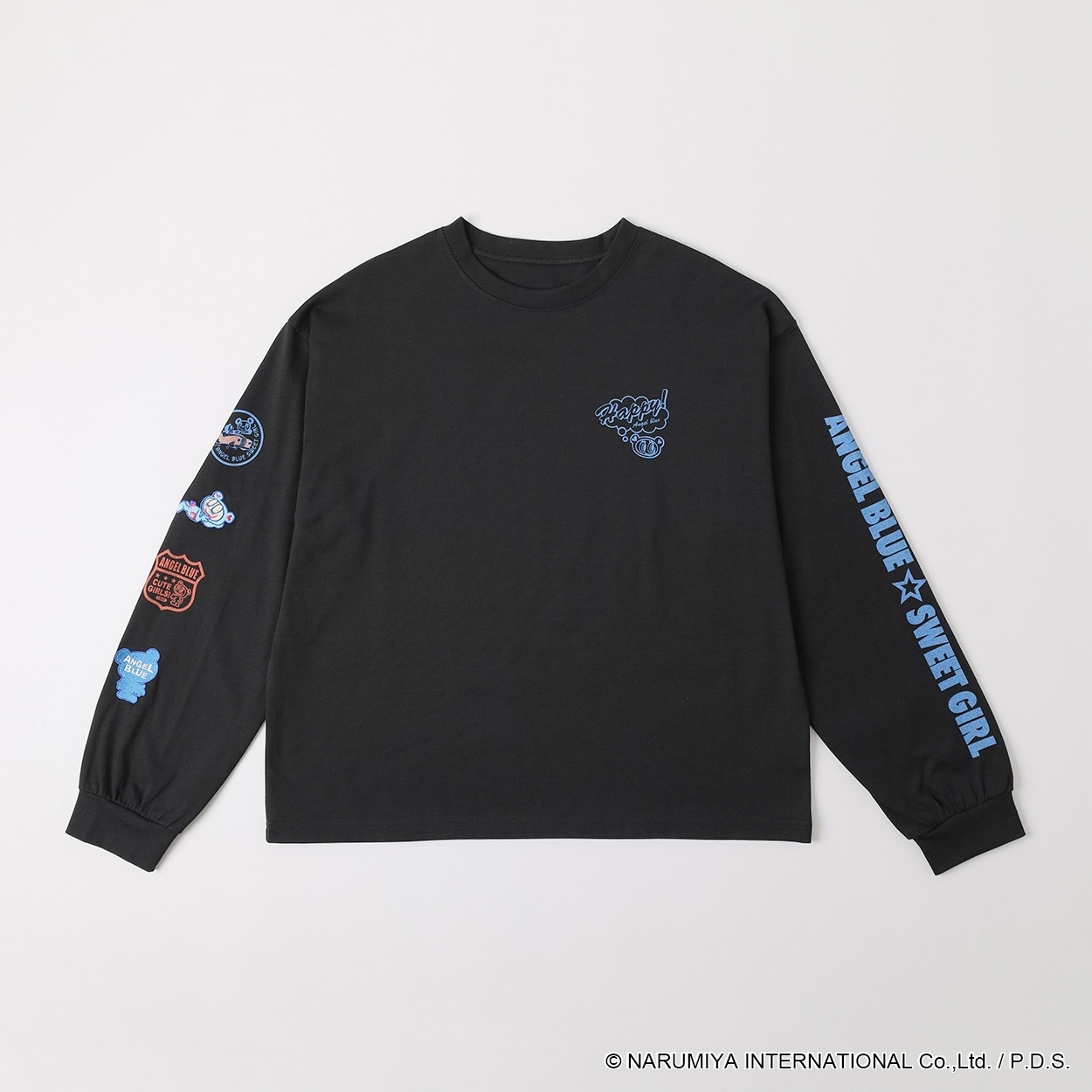 エンジェルブルー 長袖 Tシャツ M angelblue - 平成レトロ レア