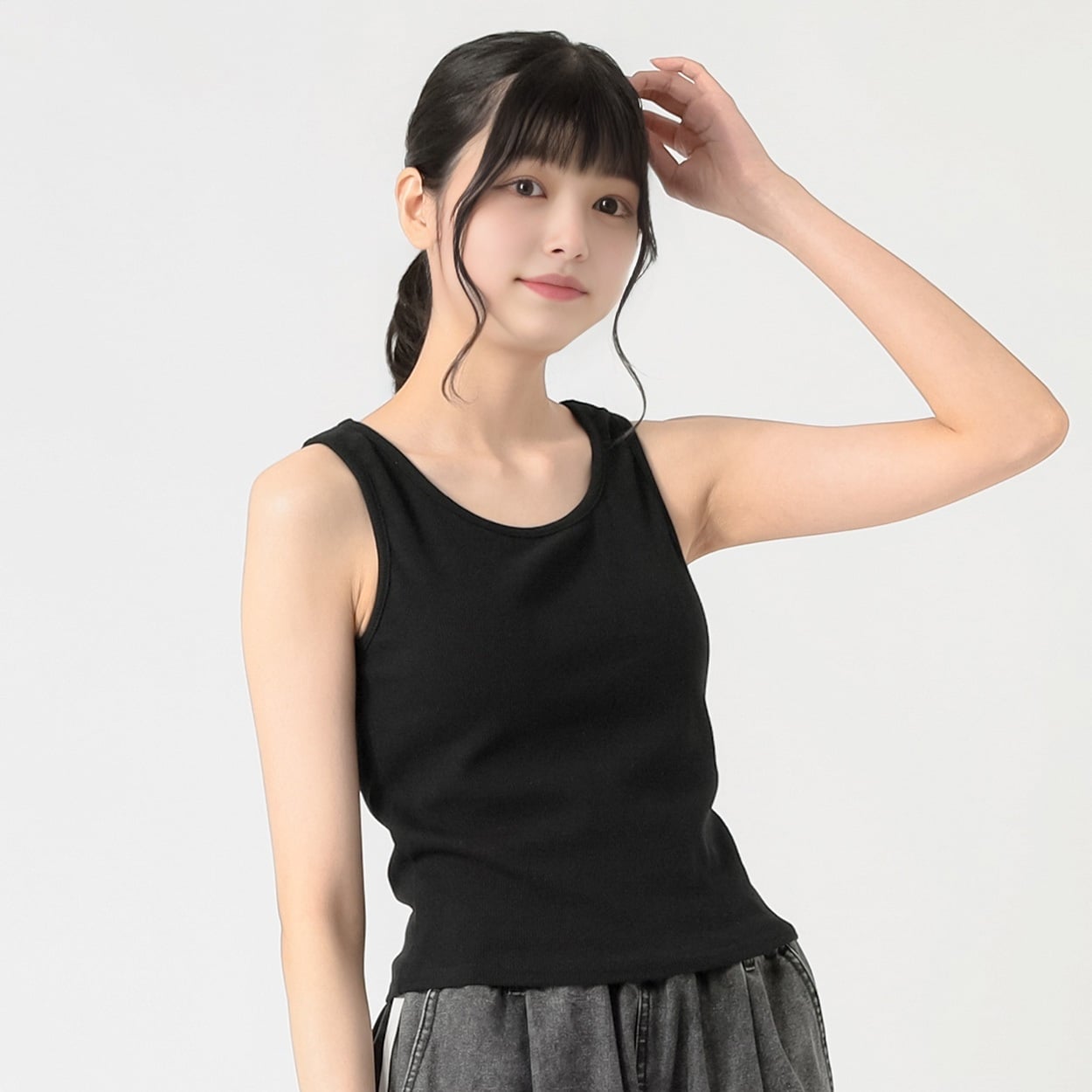 カップ付タンクトップ47タケ レディス Doublefocus(ダブルフォーカス
