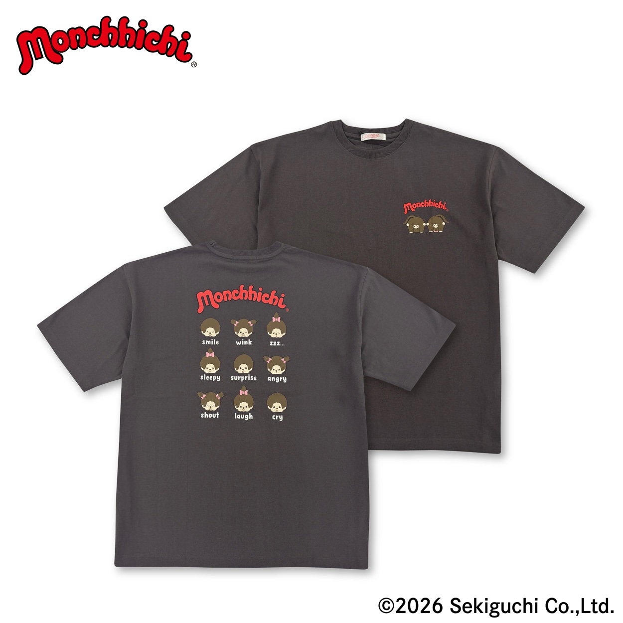 モンチッチ」プリントTシャツ ユニセックス Doublefocus(ダブル