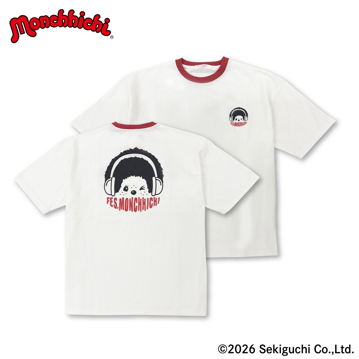 モンチッチ」プリントTシャツ ユニセックス Doublefocus(ダブル