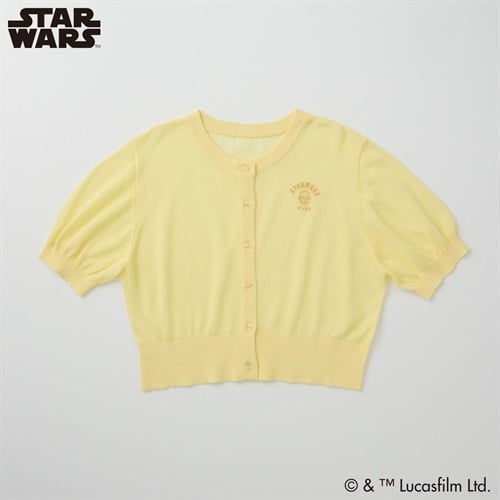 スター・ウォーズ レーヨン混シアー半袖カーディガン レディス Doublefocus(ダブルフォーカス)