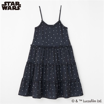 スター・ウォーズキャミワンピース レディス Doublefocus(ダブルフォーカス)(クロ-S)