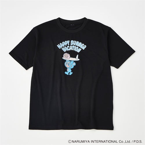 エンジェルブルー日焼けナカムラくんTシャツ レディス Doublefocus(ダブルフォーカス)